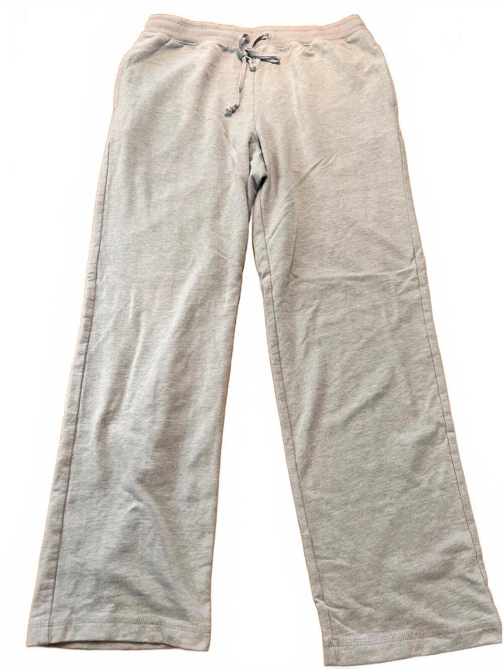 Good Fortune Light Gray Cotton Blend Sweatpants Size M